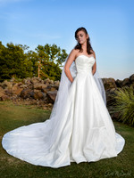 Golf course dress shot