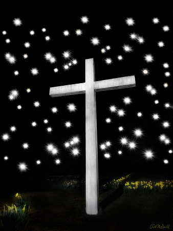 Star burst cross