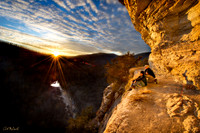 sunset bluff print